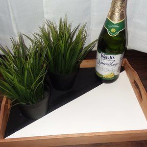 Handcrafted Boho Wooden Tray